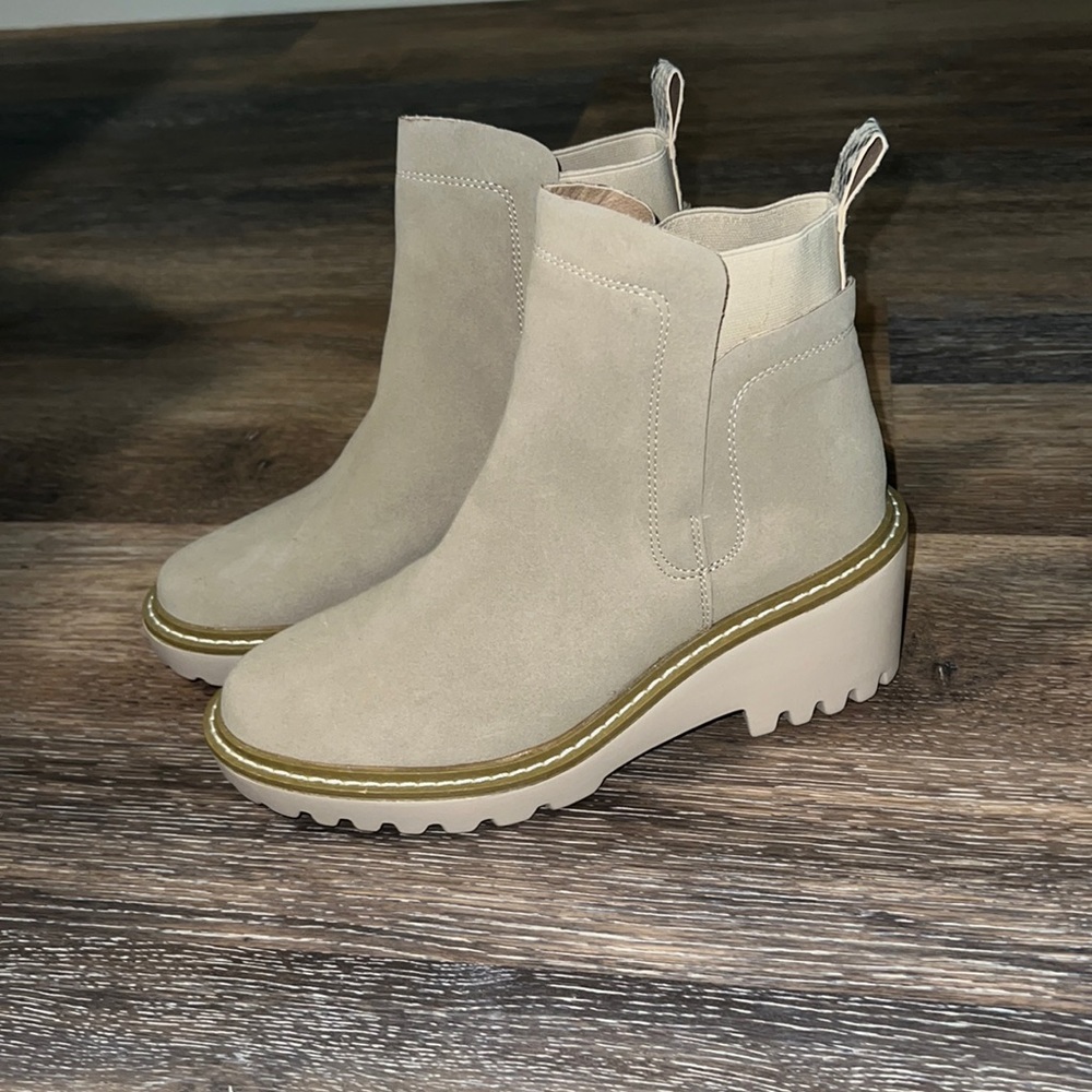 Nude booties